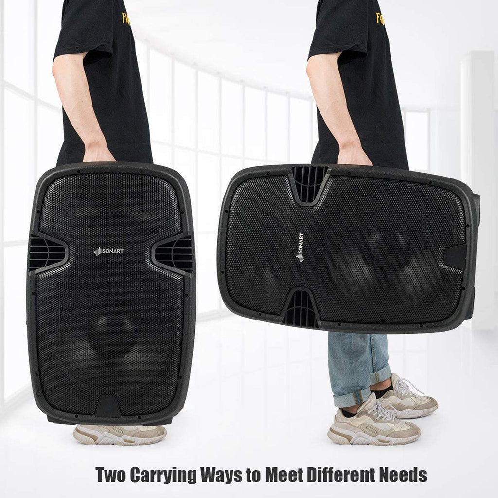 Portable 15" PA Speaker System Set K854760