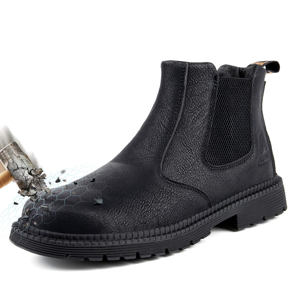 Slip On Steel Toe Work Boots N524