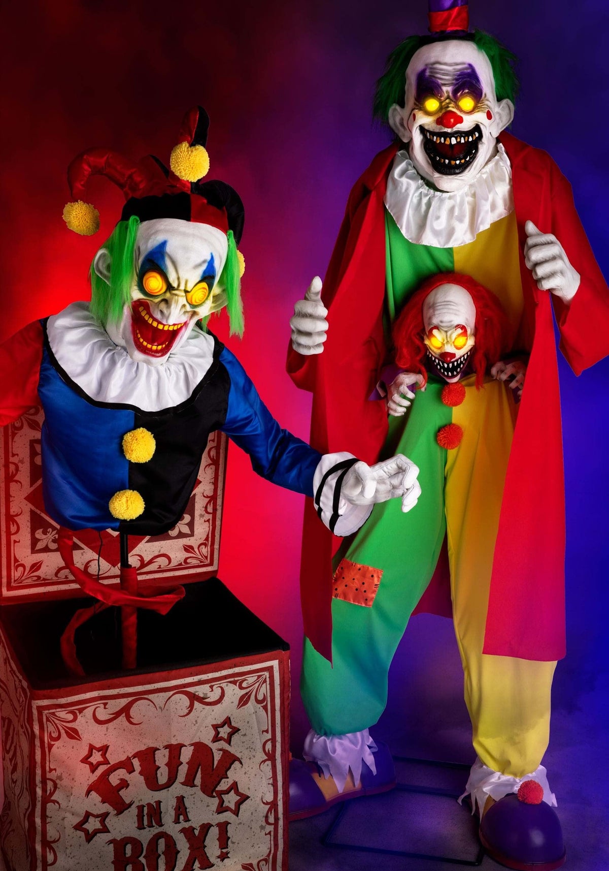 4 Foot Animatronic Halloween Decoration with Sound Effects N8669