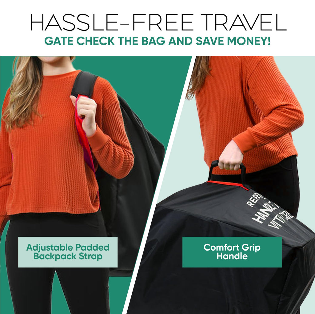 Car Seat Travel Bag with Backpack Straps H30202