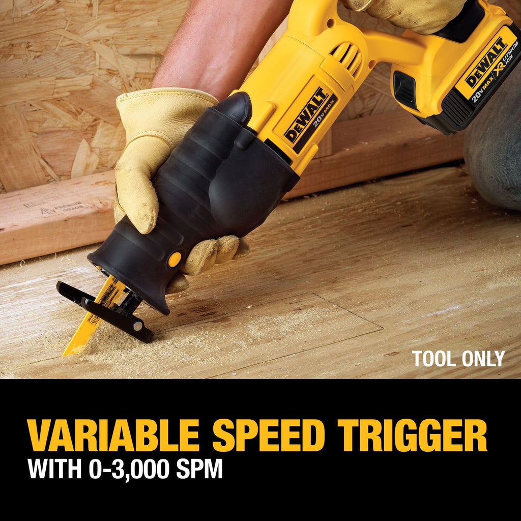 Cordless Reciprocating Saw with Battery and Charger E629527