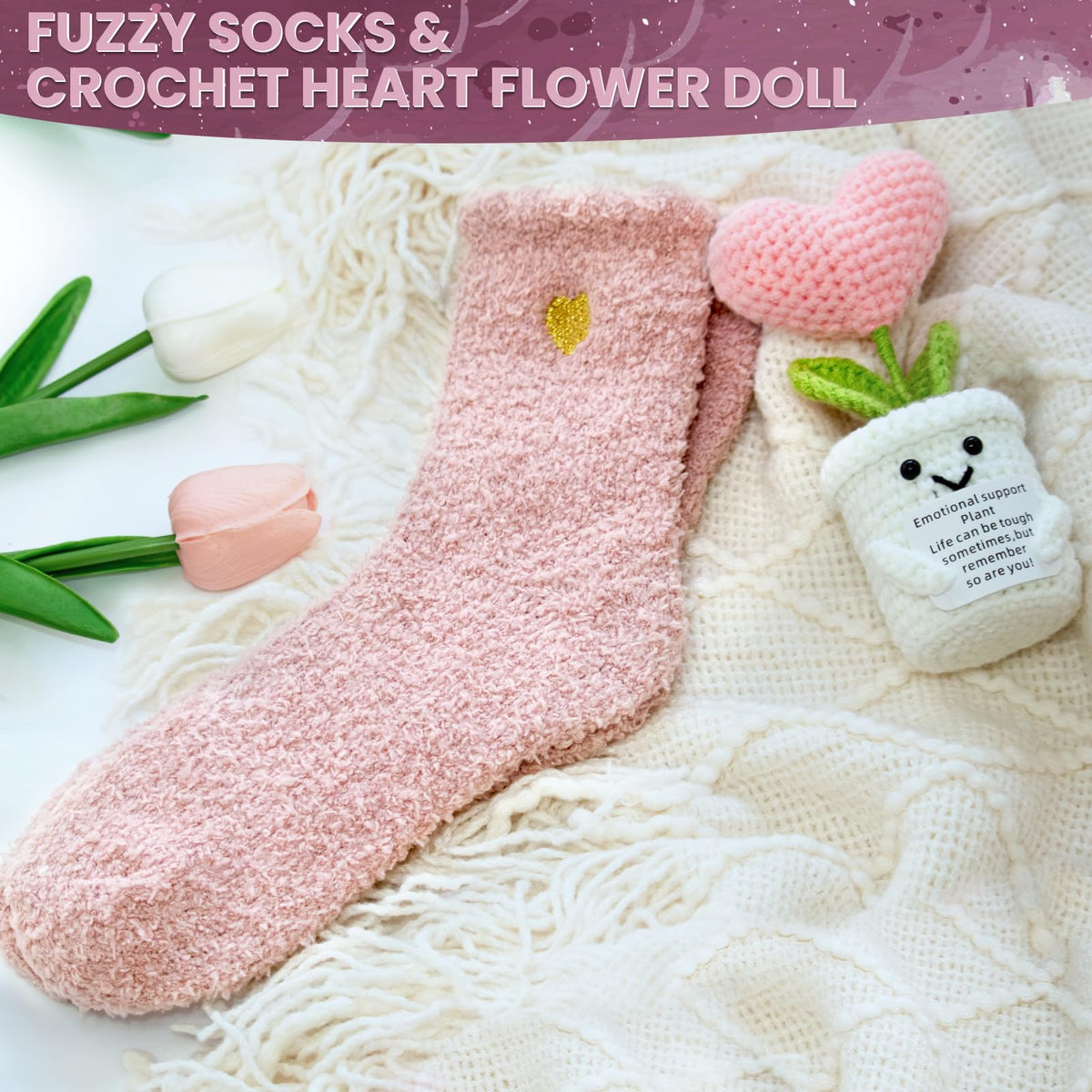 Pink White Care Package V65215