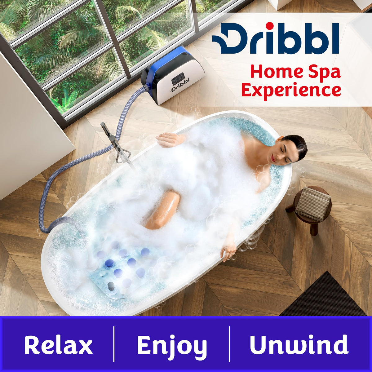 Electric Bubble Massage Bathtub Mat Y378746