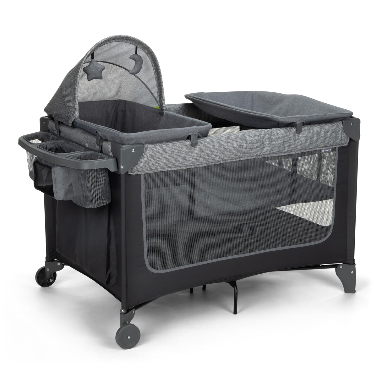 4-in-1 Portable Play Yard with Bassinet and Changer I965