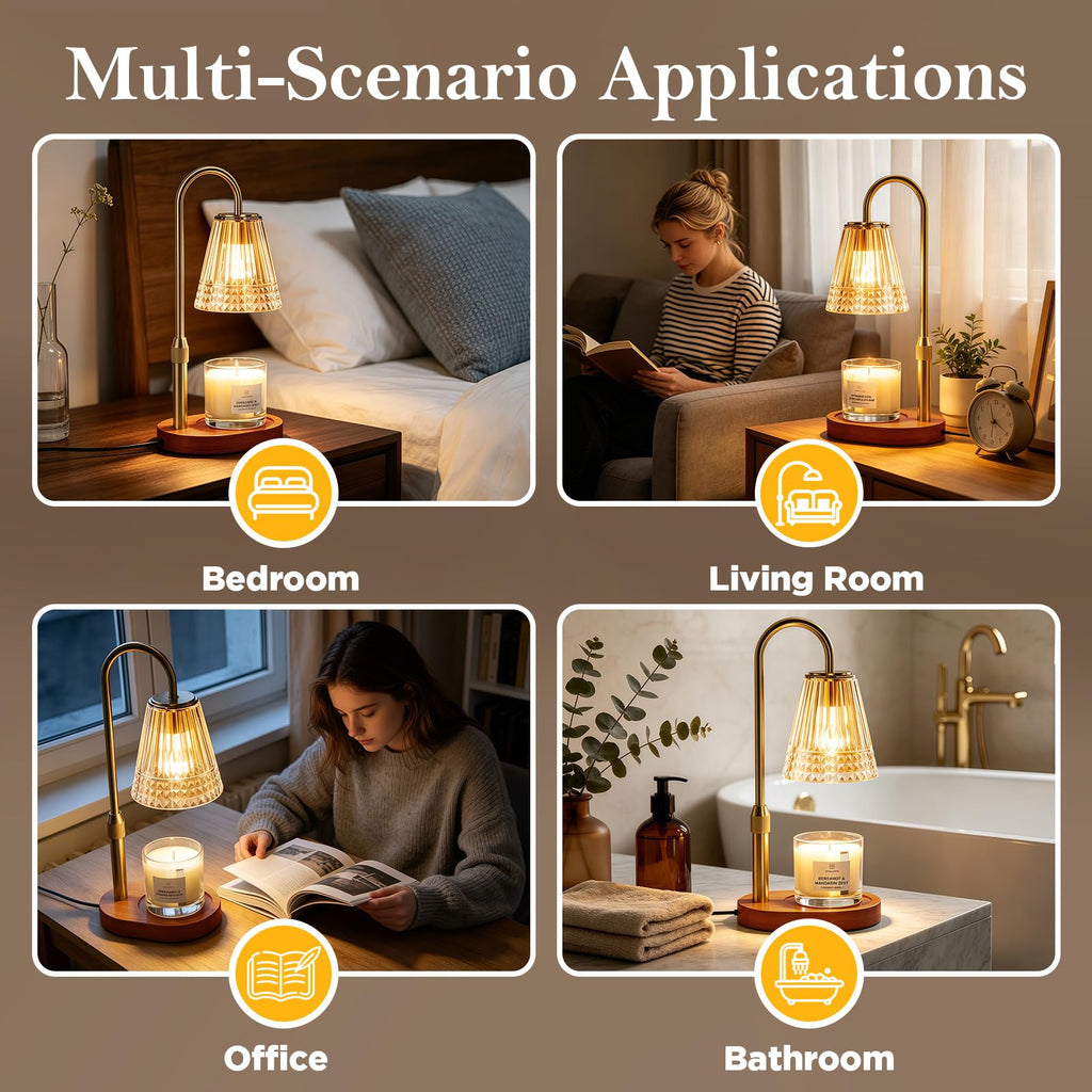 Candle Warmer Lamp with Timer A8092