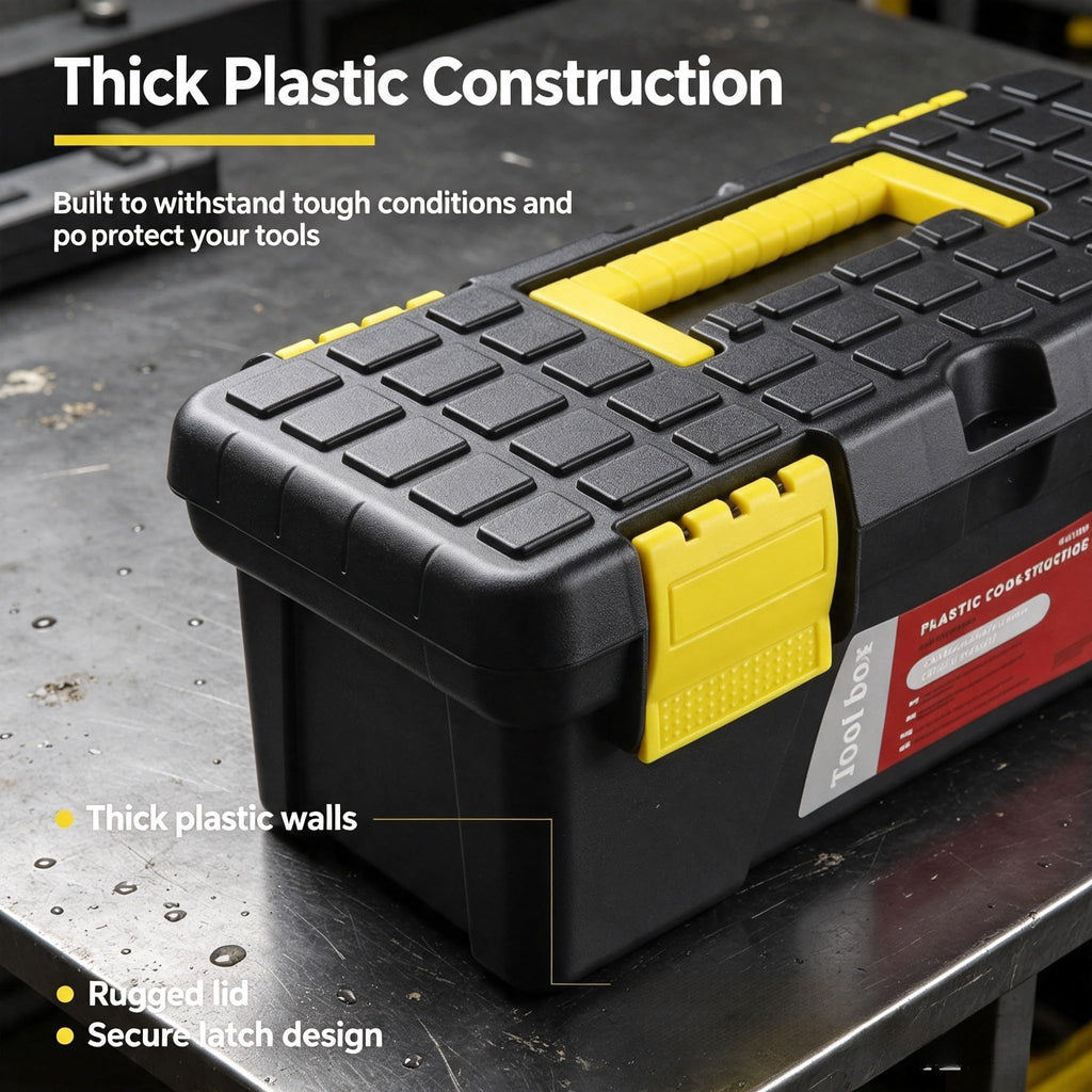 10 Inch Plastic Storage Tool Box Y7286