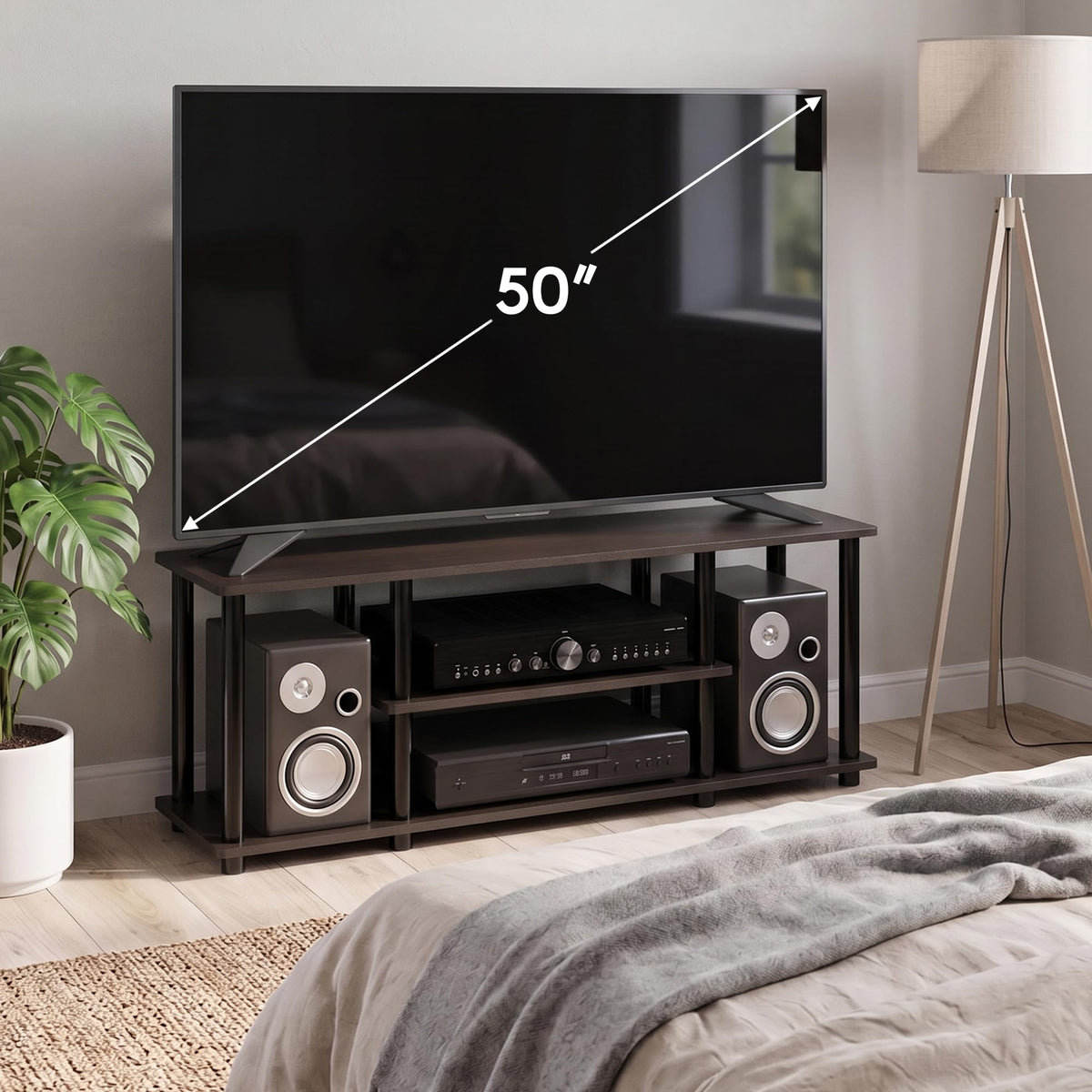 3-Tier Entertainment TV Stand up to 50 inch I51542