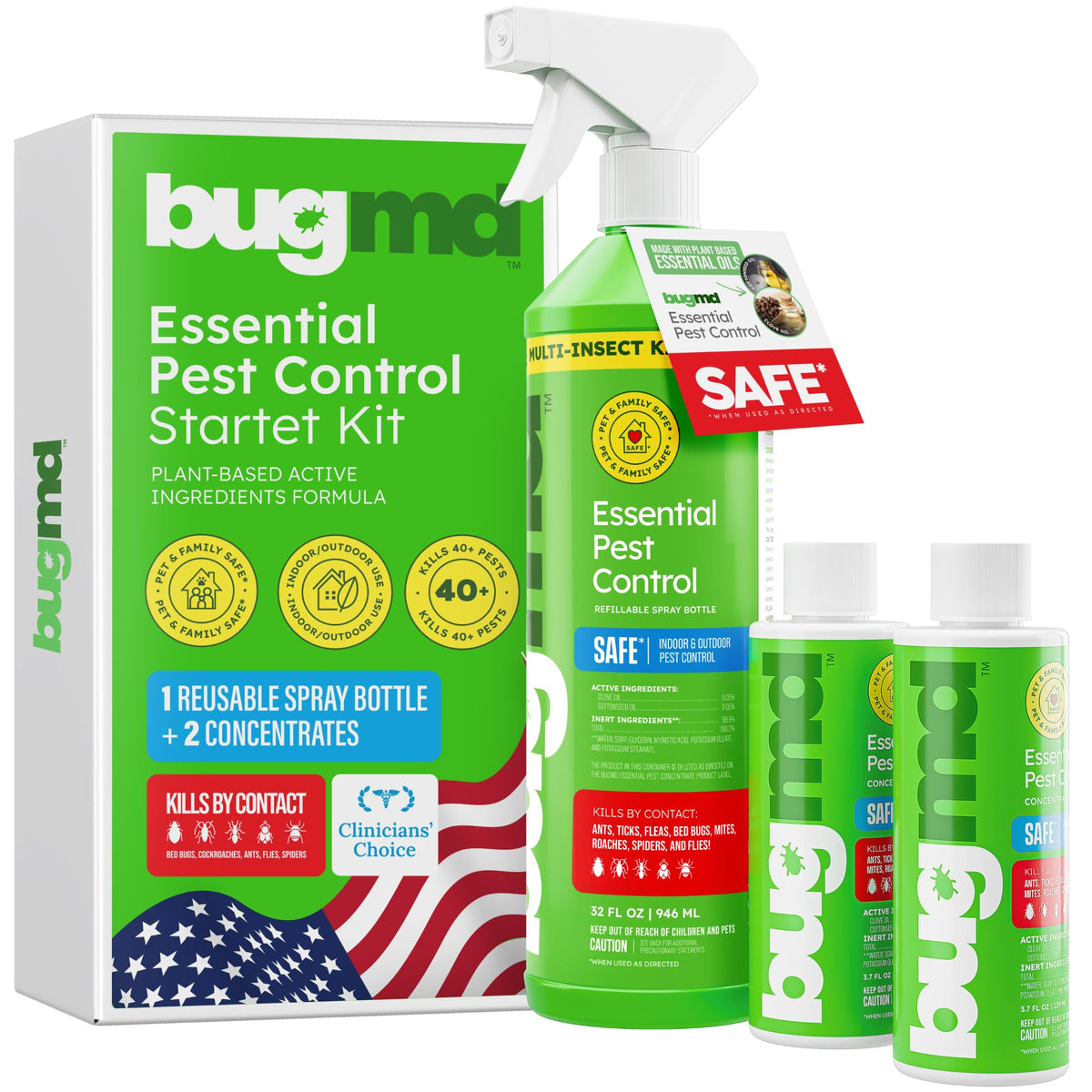 Pet Safe Bed Bug Roach and Ant Killer 64 oz Q24145