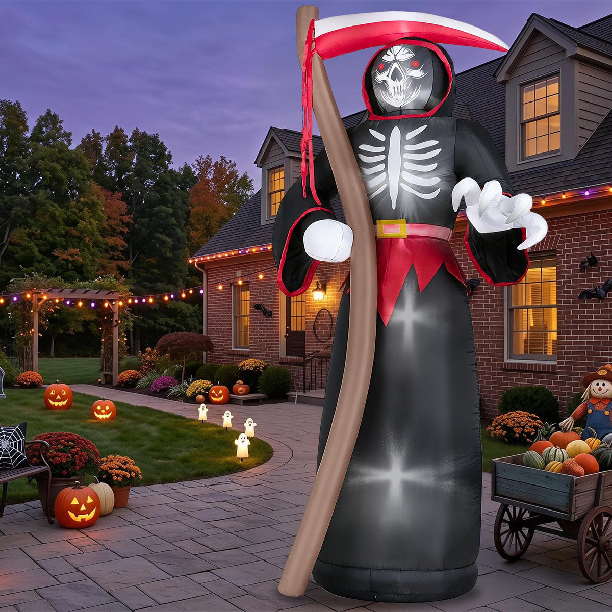 8FT LED Inflatable Outdoor Yard Decor R345