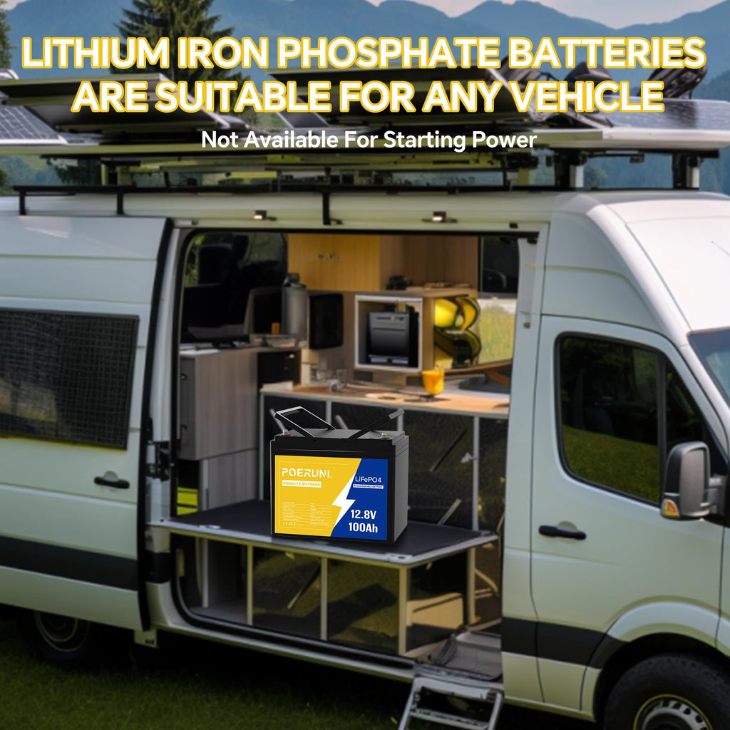 12V 100Ah LiFePO4 Battery E716941