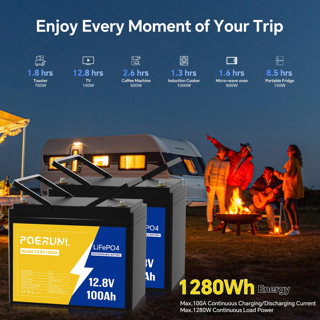 12V 100Ah LiFePO4 Battery E716941