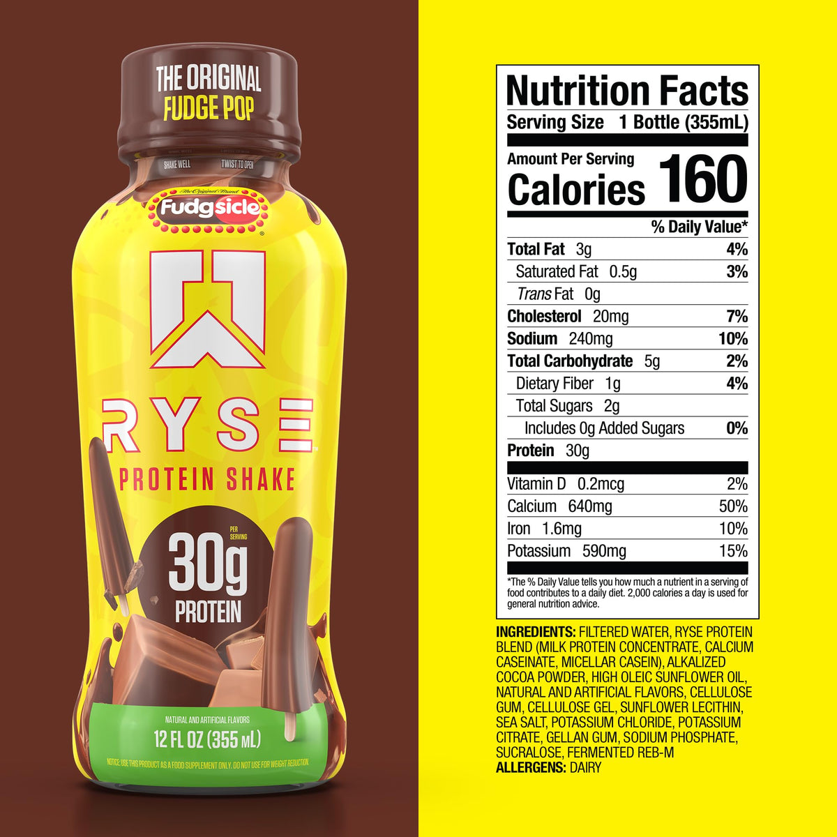 Protein Shake 30g Protein Ready to Drink 12 Fl Oz (12 Pack) G89827