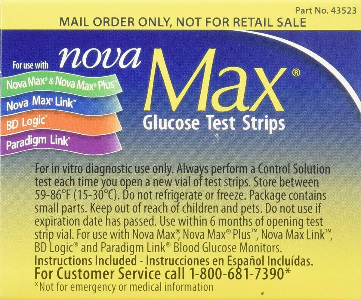 Glucose Test Strips 250Ct P1937