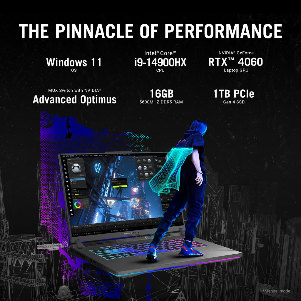 16” QHD 240Hz Gaming Laptop T46688