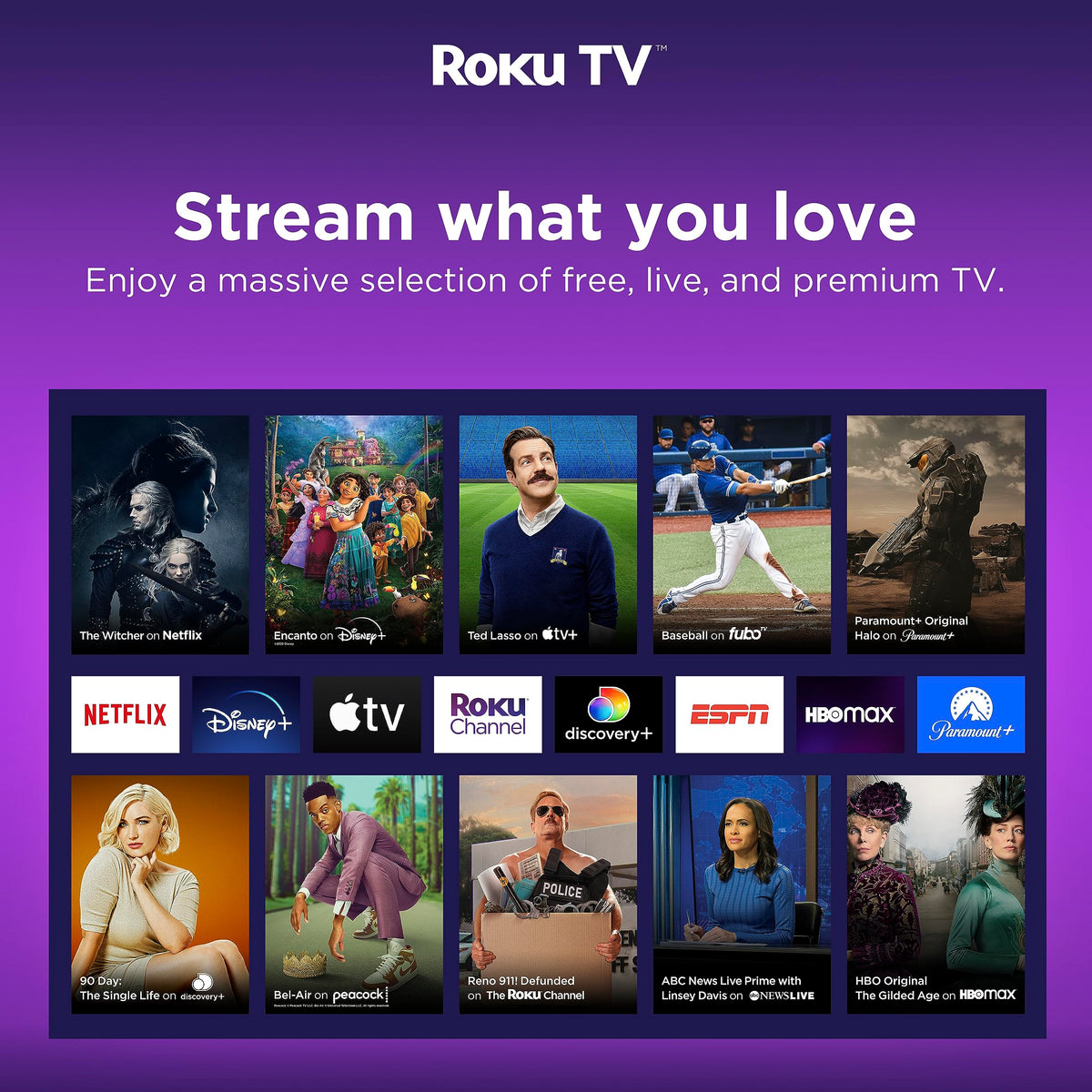 50-Inch 4K UHD Smart Roku TV M825809